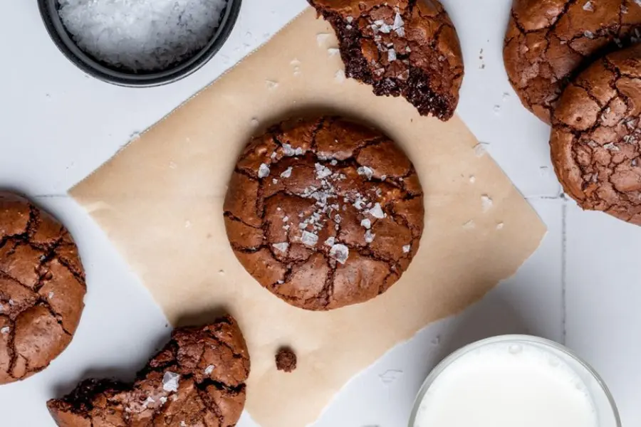 Salted Brownie Crinkle Cookies Recipe: Ready To Enjoy! Enjoy Salted Brownie Crinkle Cookies