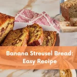 How to make streusel topped banana bread